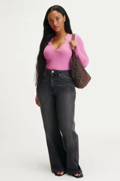 Curvy Stretch Wide Jean