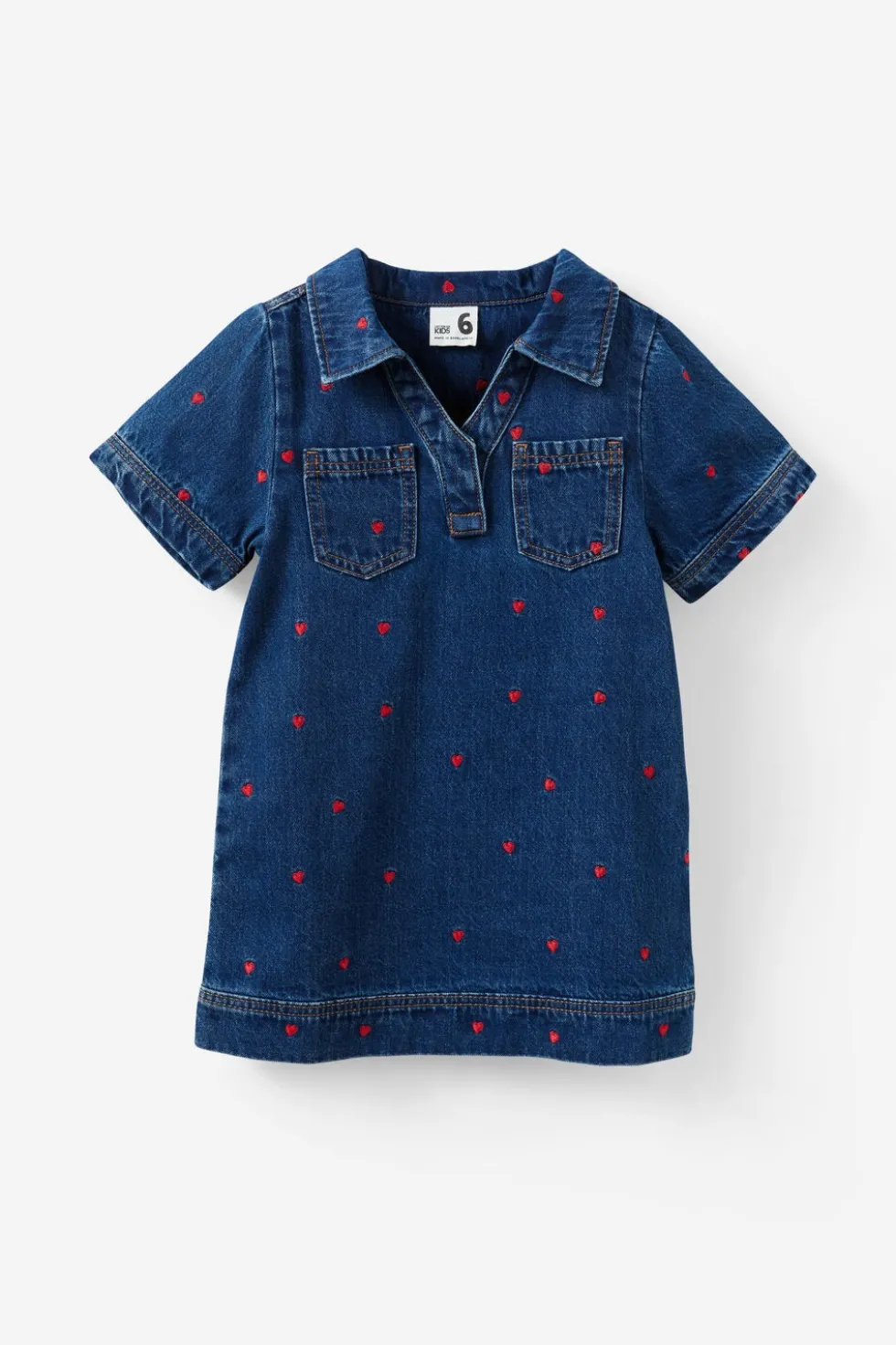 Denim Polo Dress