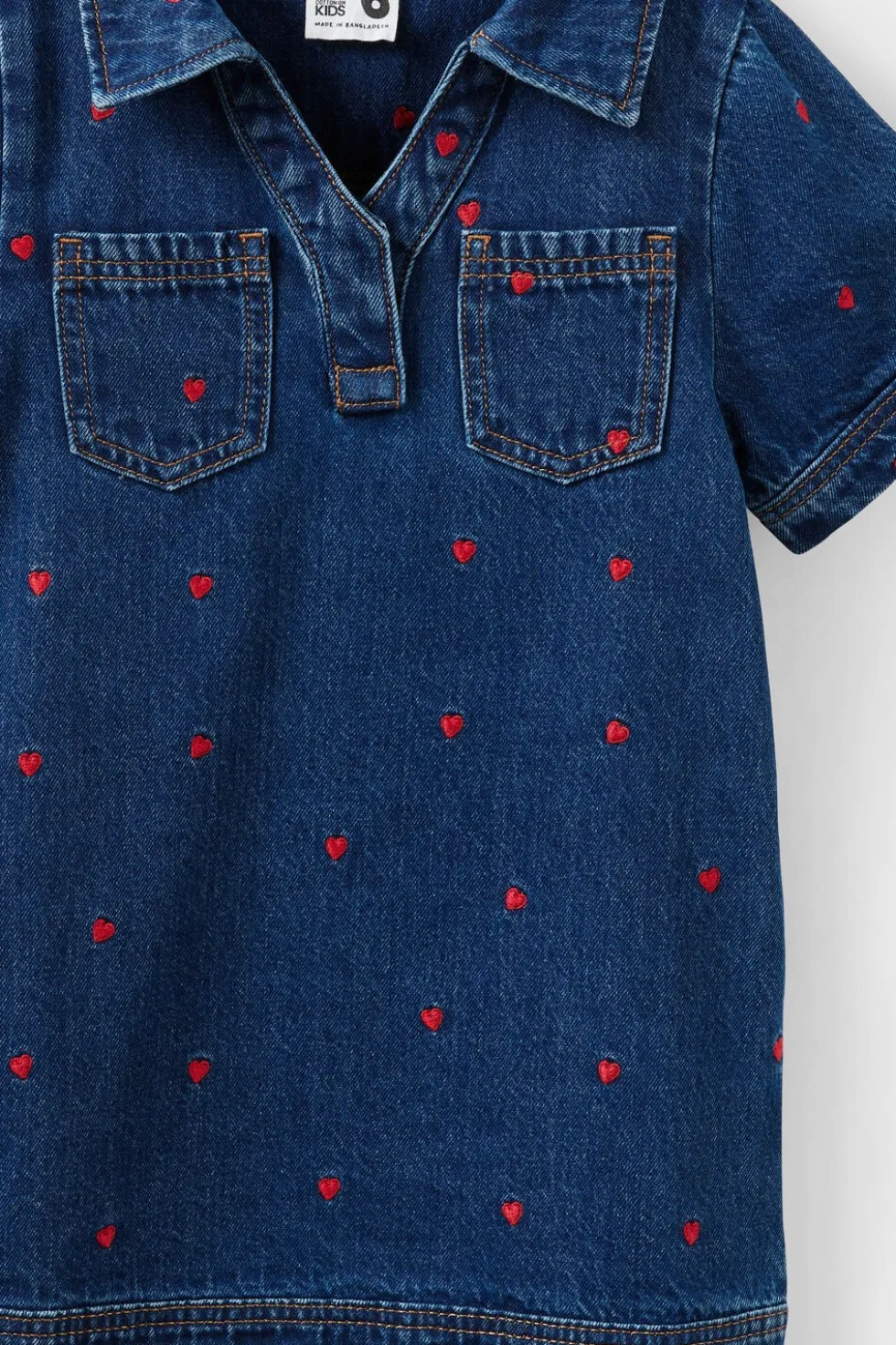 Denim Polo Dress