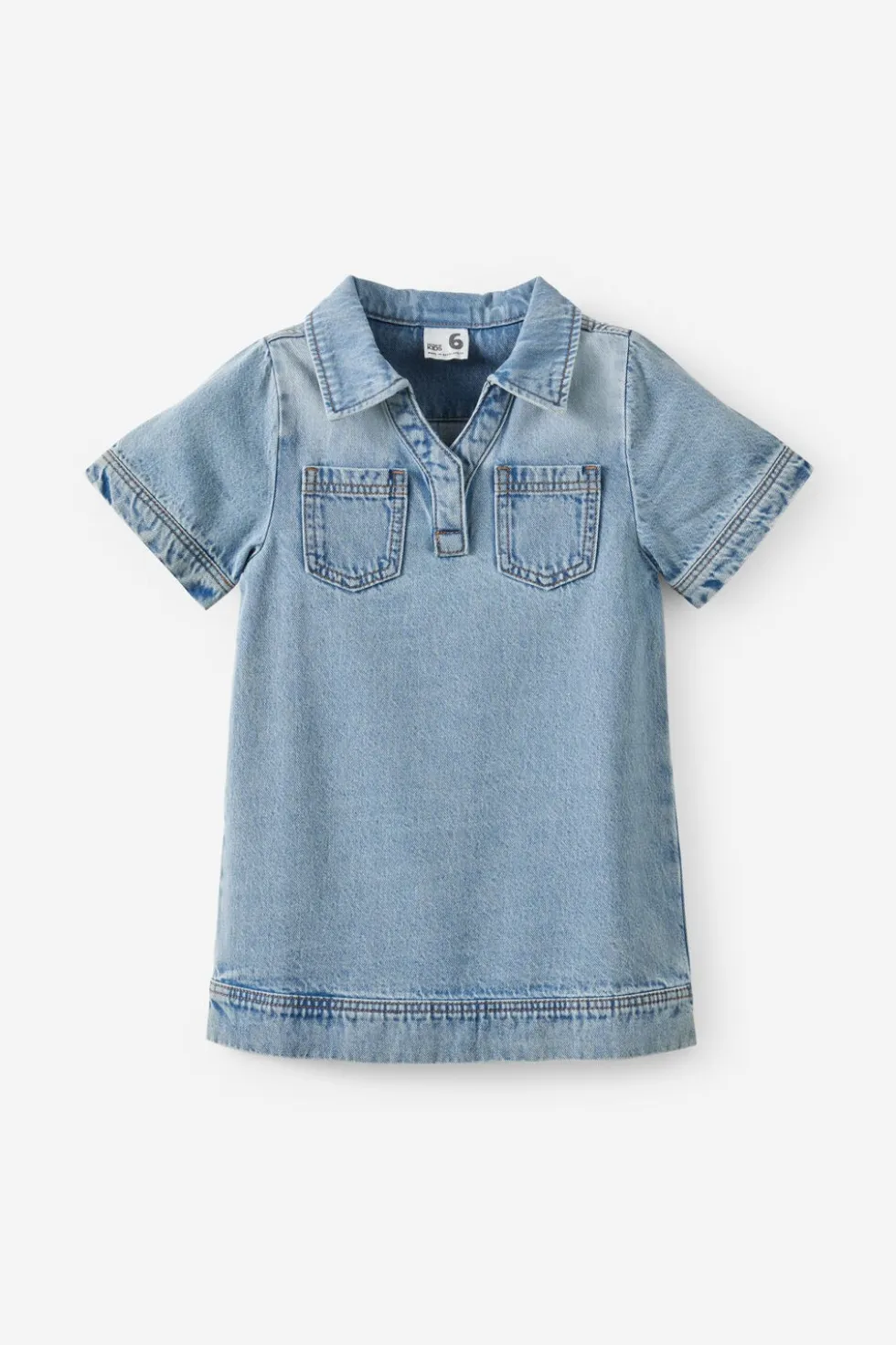 Denim Polo Dress