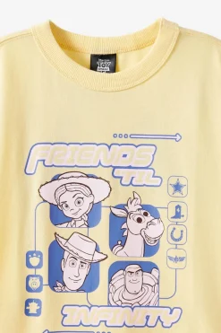 Disney Pixar Toy Story Drop Shoulder Short Sleeve Tee