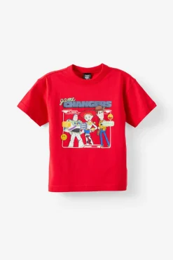 Disney Pixar Toy Story Drop Shoulder Short Sleeve Tee
