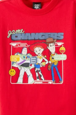 Disney Pixar Toy Story Drop Shoulder Short Sleeve Tee