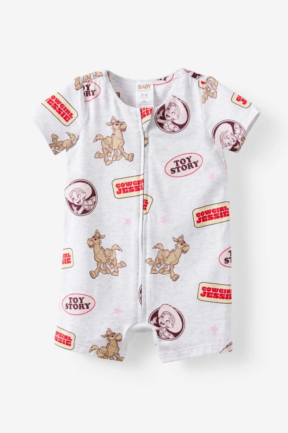 Disney Pixar Toy Story Short Sleeve Zip Romper