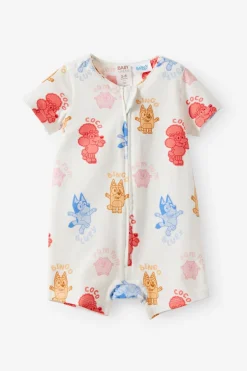Disney Pixar Toy Story Short Sleeve Zip Romper