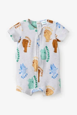 Disney Pixar Toy Story Short Sleeve Zip Romper