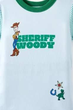 Disney Pixar Toy Story Snoozesoft Snug Short Sleeve Pj Set