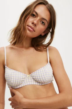 Dottie Woven Underwire Bra