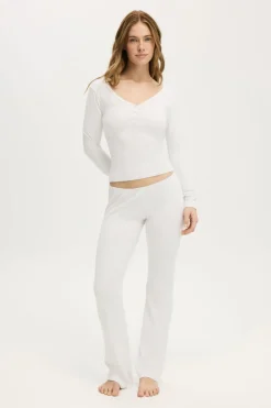 Dreamy Soft Henley Long Sleeve