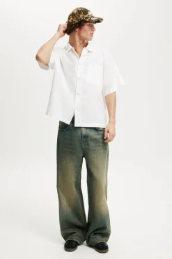 Eli Linen Blend Short Sleeve Shirt