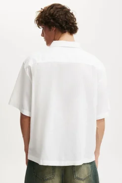 Eli Linen Blend Short Sleeve Shirt
