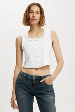 Emily Ruffle Top