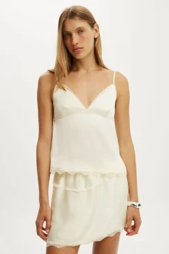 Estelle Satin Lace Cami
