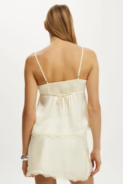 Estelle Satin Lace Cami