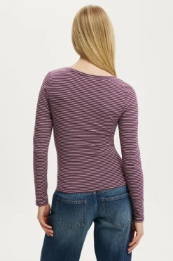 Everyday Smooth Scoop Neck Long Sleeve