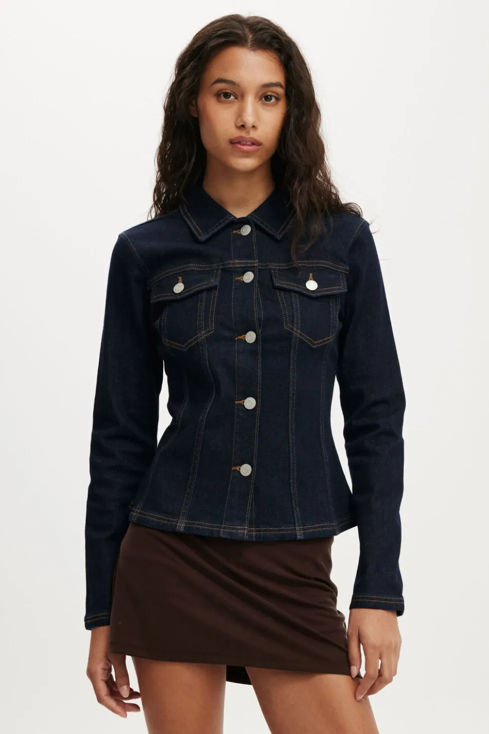 Fitted Denim Jacket