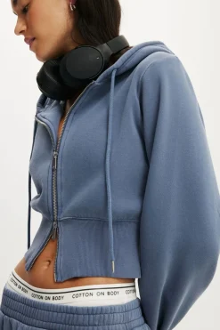 Fleece Contour Zip Through