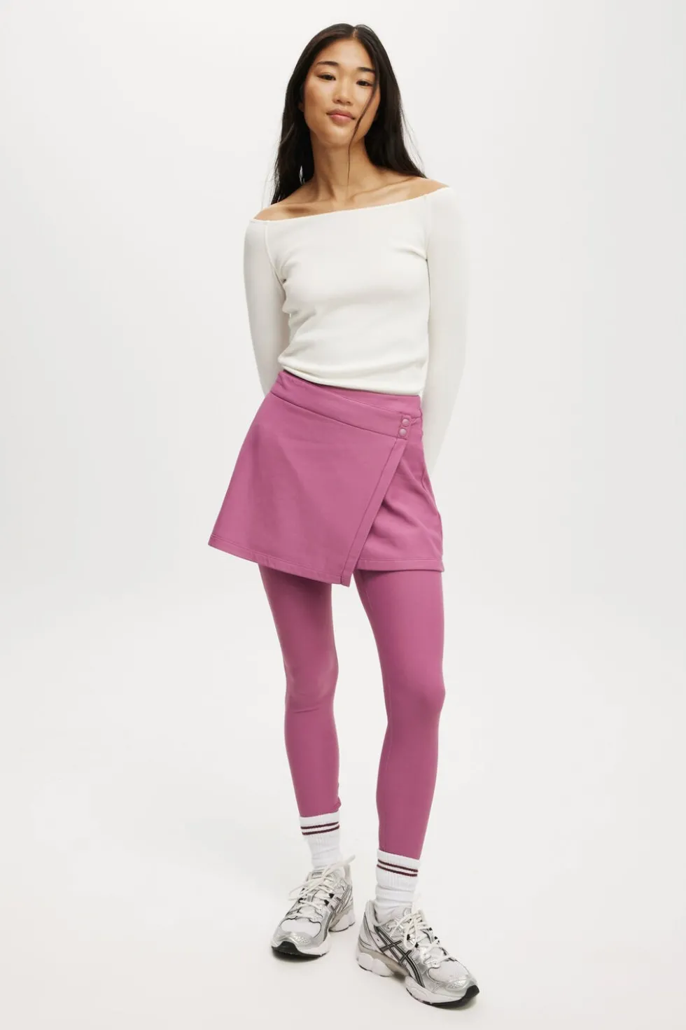 Fleece Lined Wrap Skirt