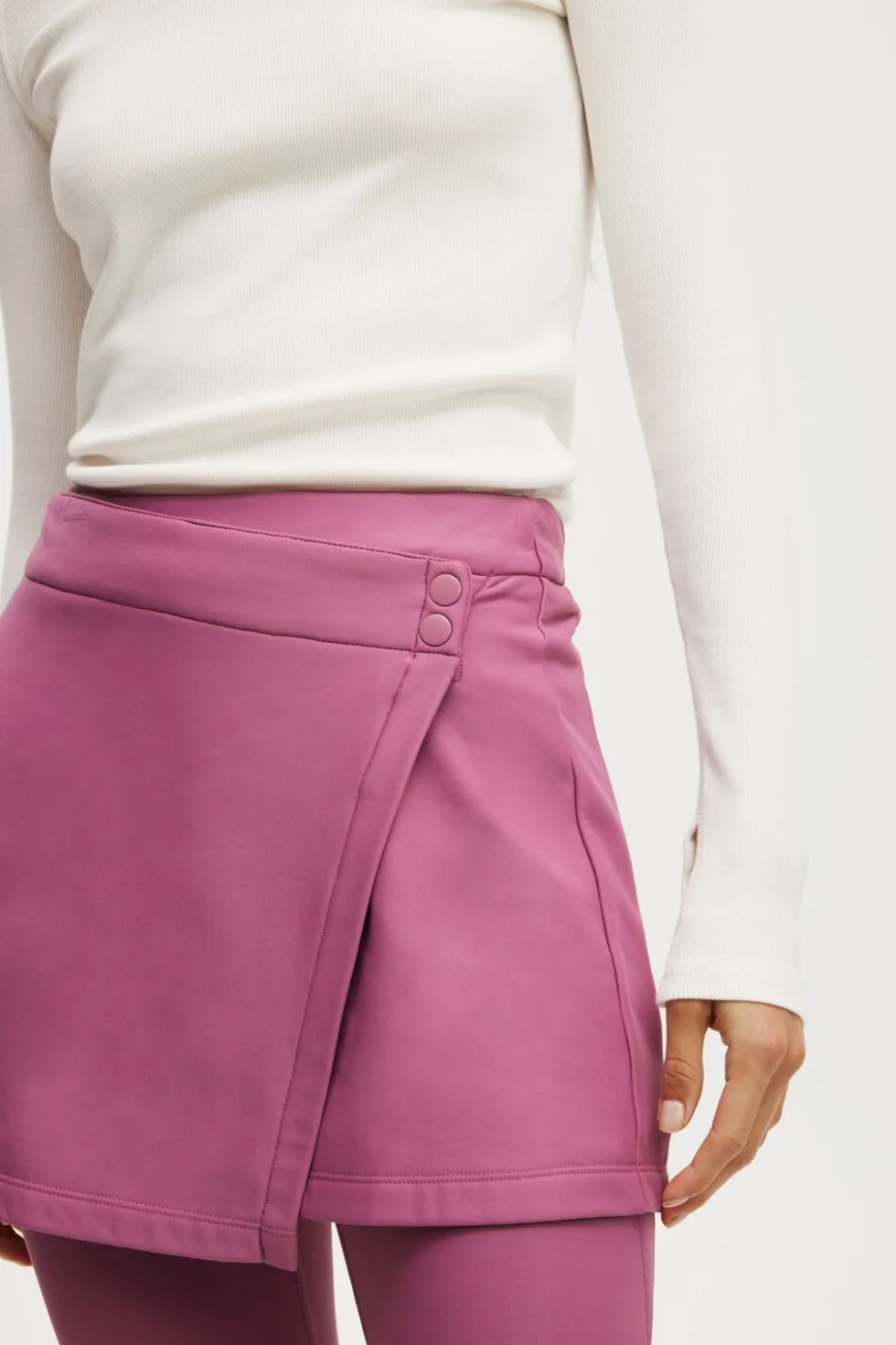 Fleece Lined Wrap Skirt