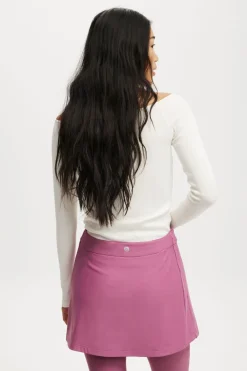 Fleece Lined Wrap Skirt