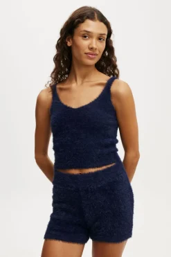 Fluffy Knitted Cami