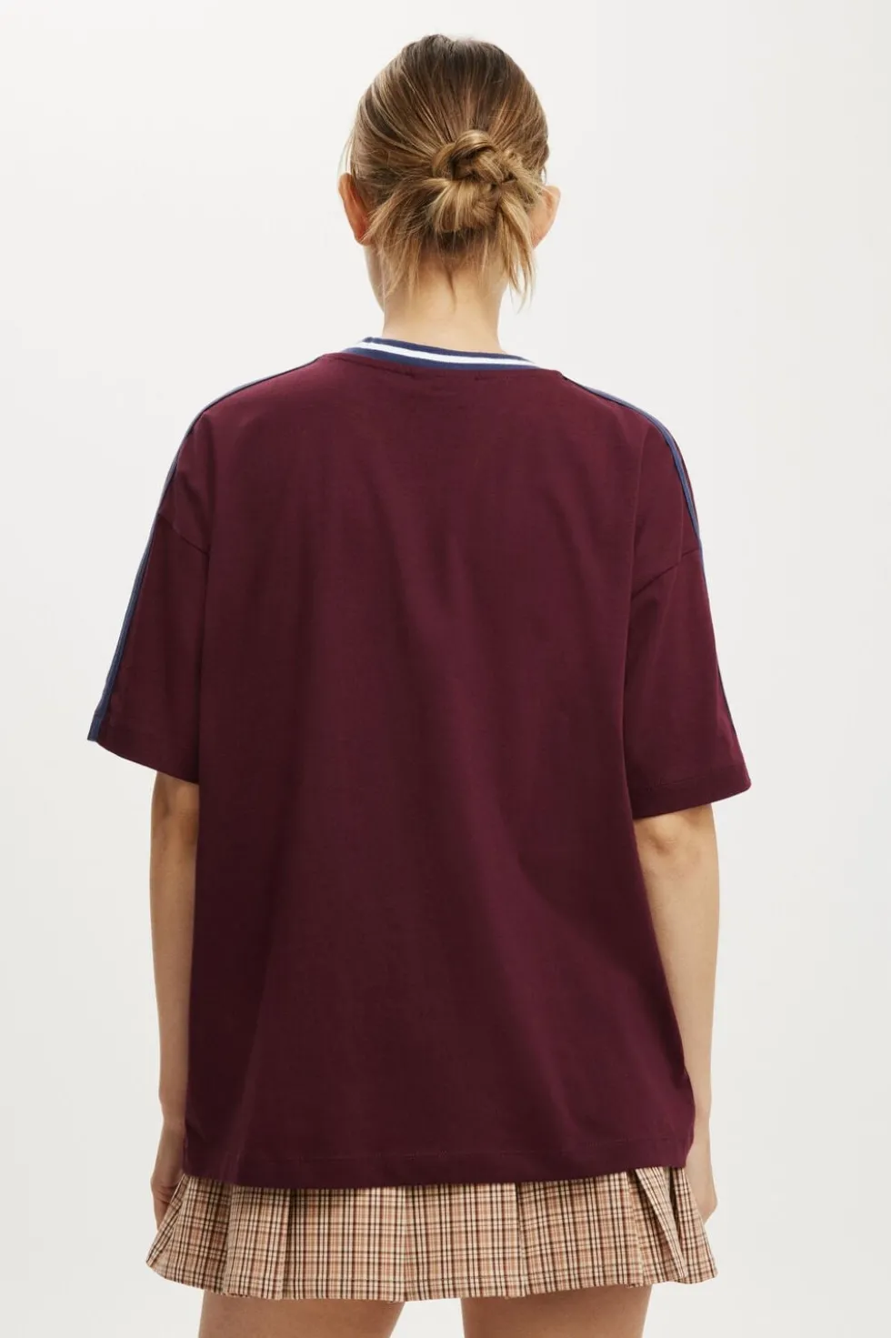 Gilmore Girls V Neck Retro Boxy Tee