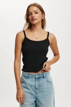 Goldie Rib Scoop Cami