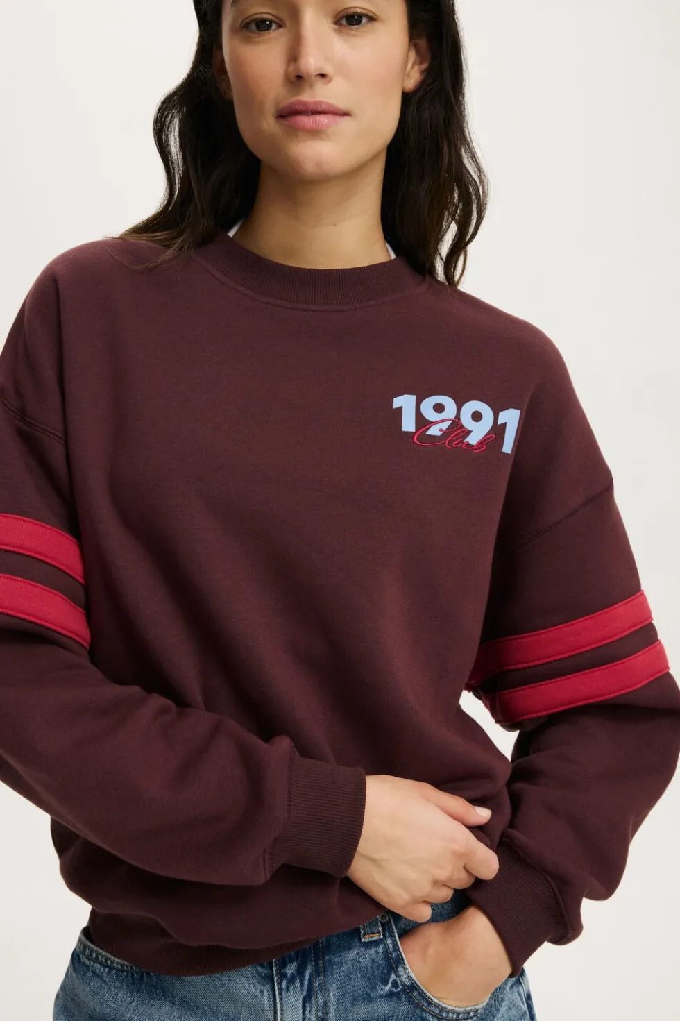 Graphic Crew Sweatshirt