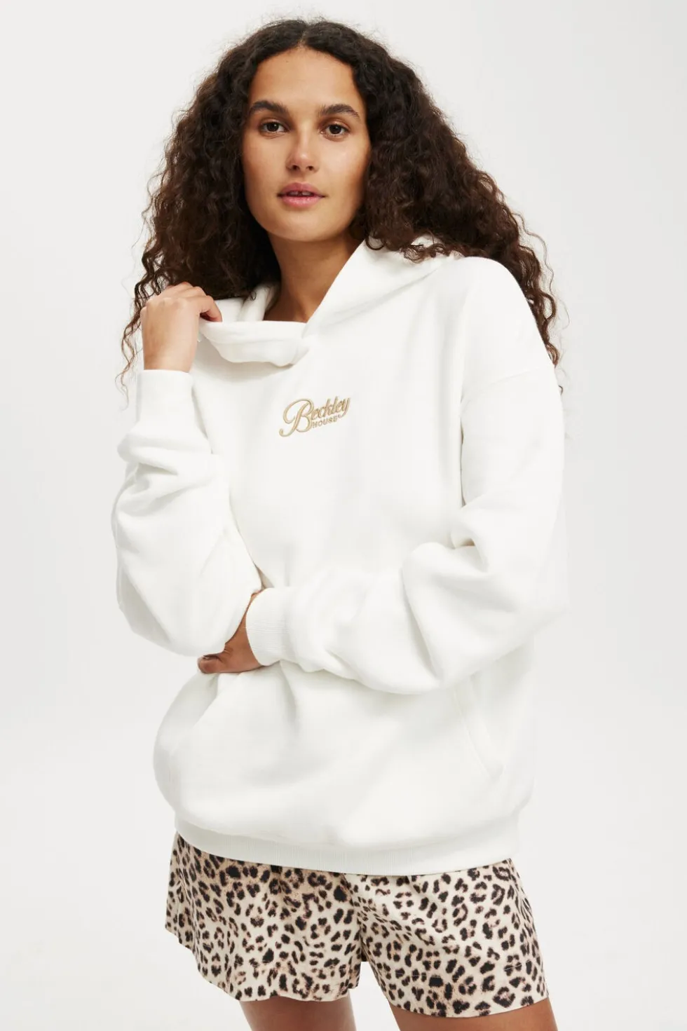 Graphic Fleece Hoodie