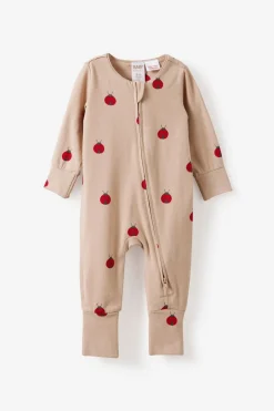 Growie Long Sleeve Zip All In One Romper