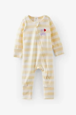 Growie Long Sleeve Zip All In One Romper