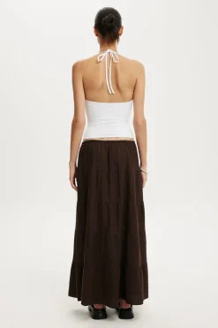 Haven Multi Tiered Maxi Skirt