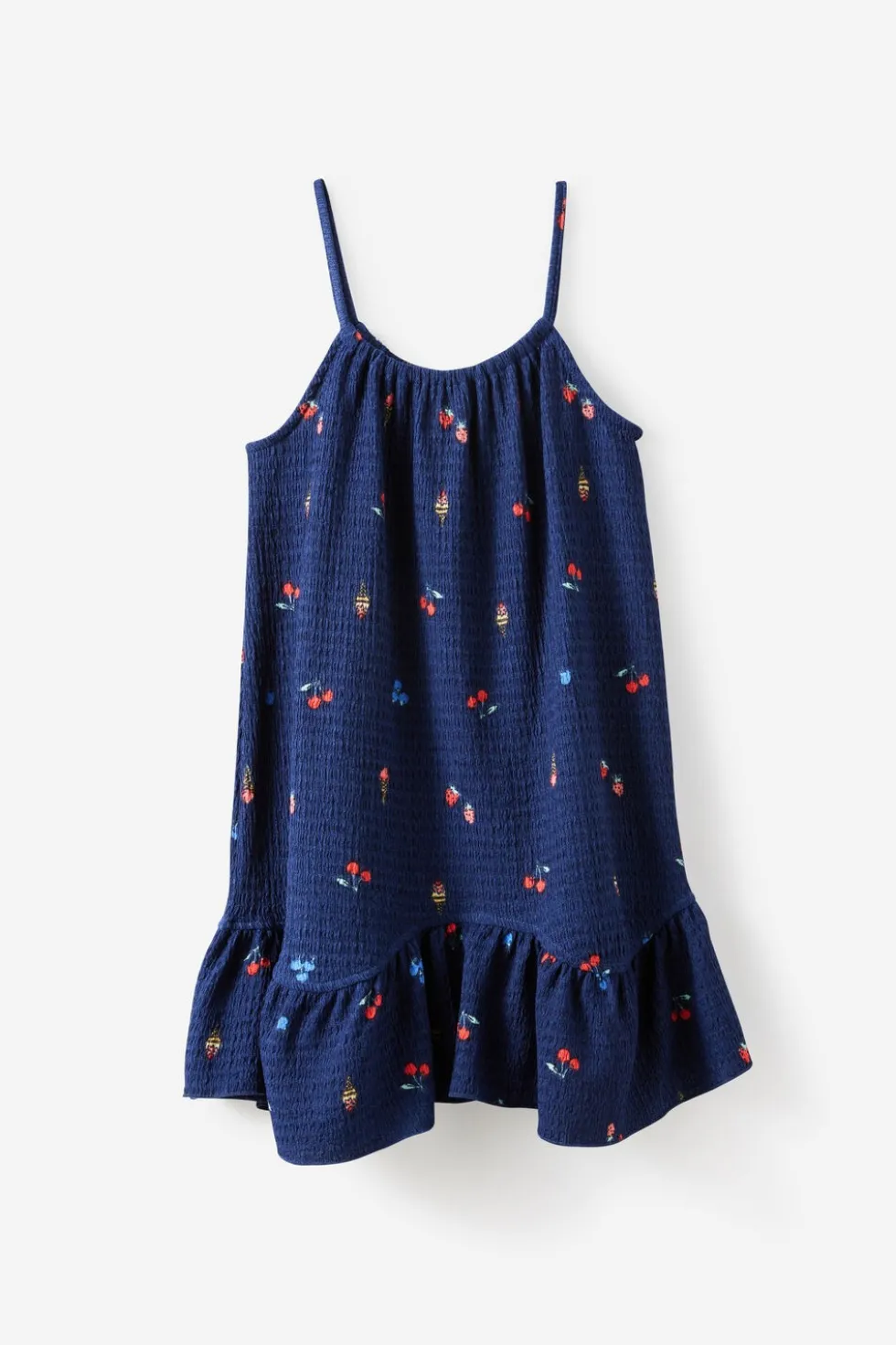 Hazel Scalloped Sleeveless Dress