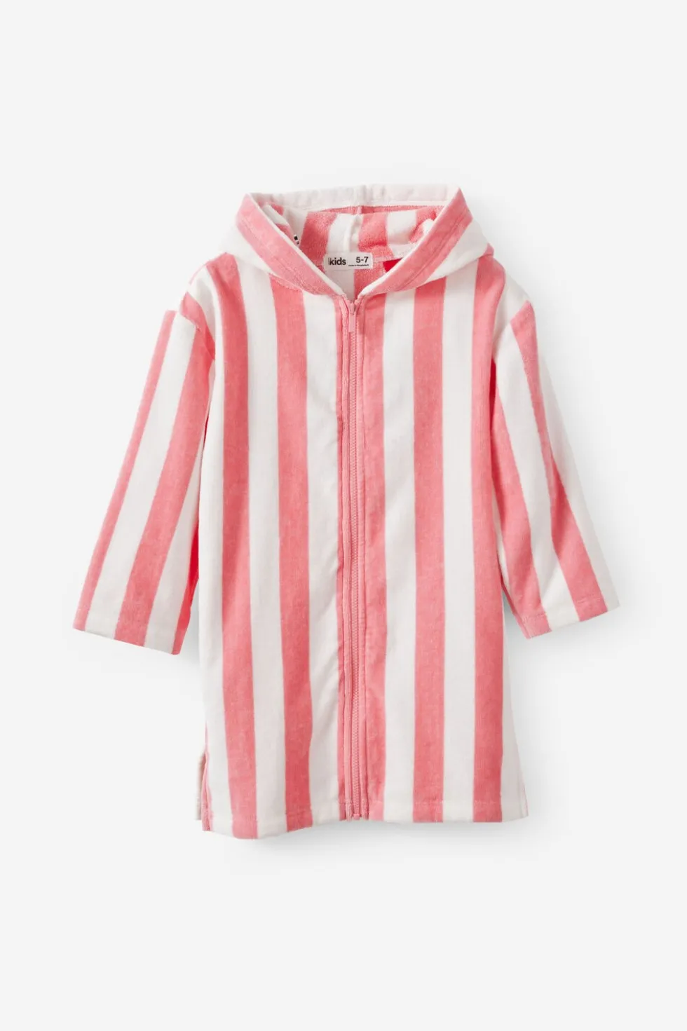 Kids Zip Thru Hooded Towel