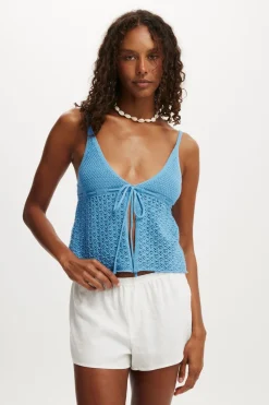 Knit Tie Up Cami