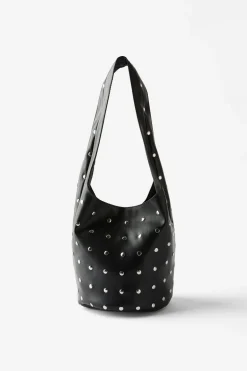 Lia Studded Bucket Bag
