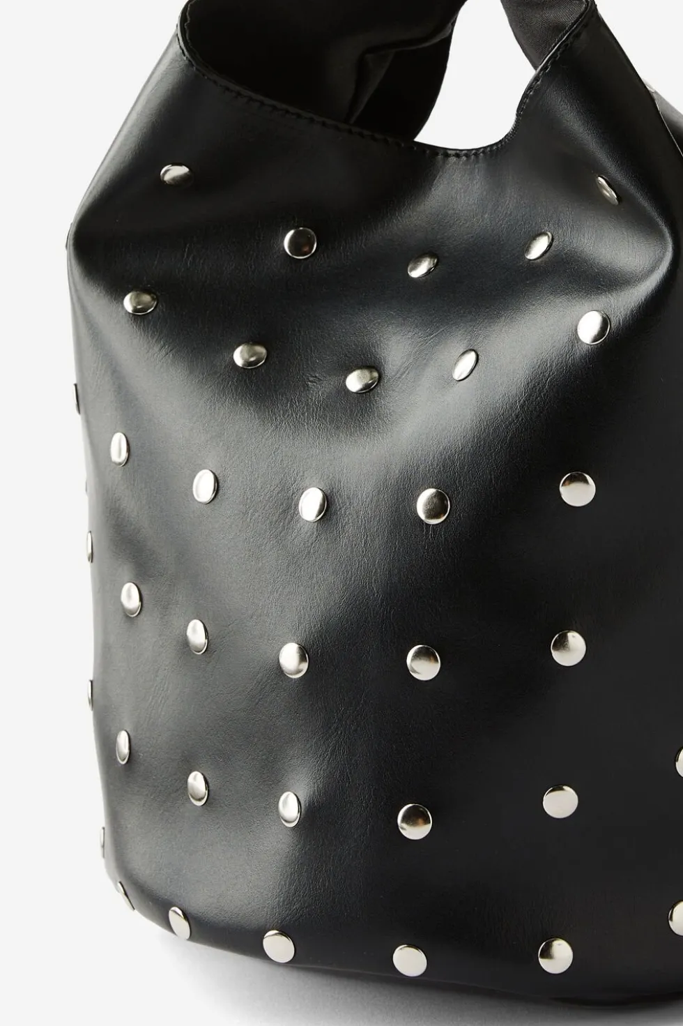 Lia Studded Bucket Bag