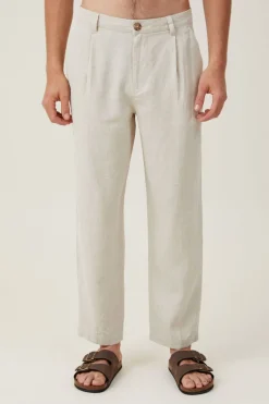Linen Pleat Pant