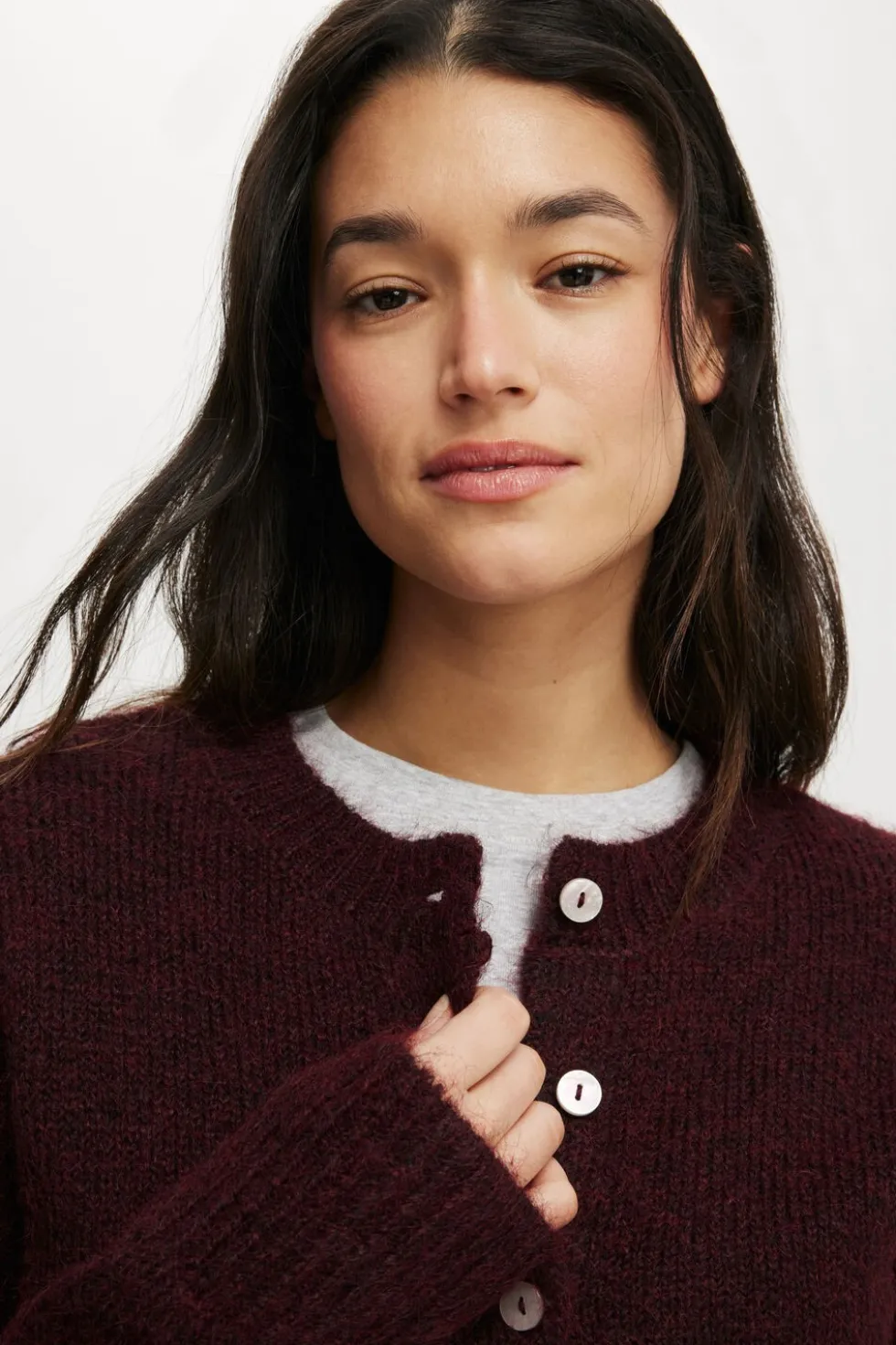 Lofty Luxe Crew Cardigan