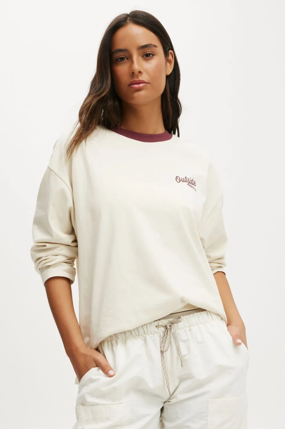 Long Sleeve Graphic Crew