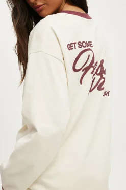Long Sleeve Graphic Crew
