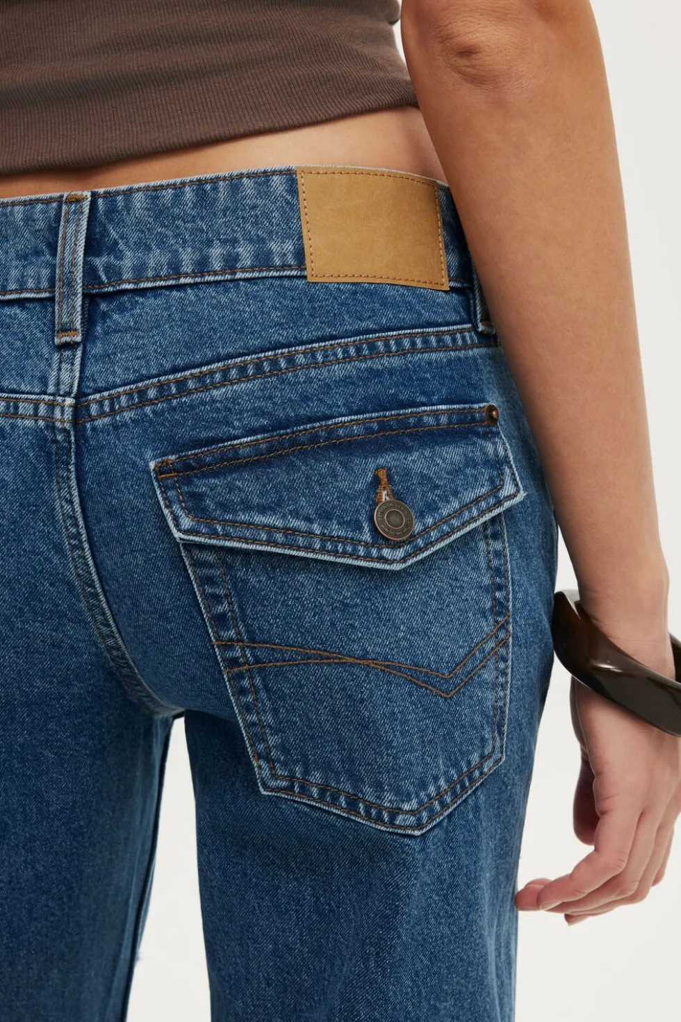 Low Relaxed Flare Jean
