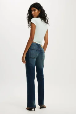 Low Rise Bootcut Jean