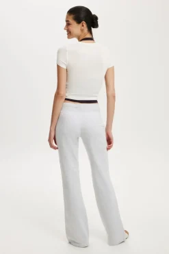 Low Rise Bootleg Sweatpant