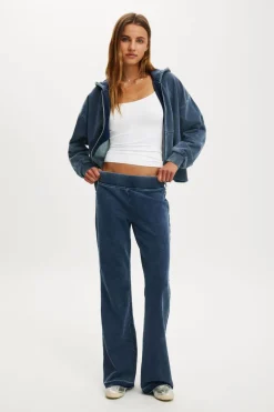 Low Rise Bootleg Sweatpant