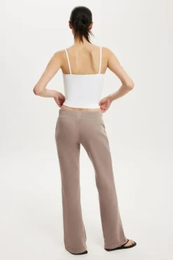 Low Rise Bootleg Sweatpant