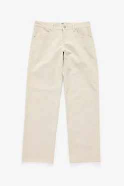 Low Rise Straight Cord Pant