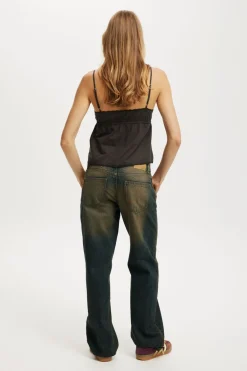 Low Rise Straight Jean