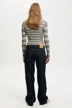 Low Rise Straight Jean