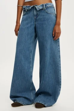 Low Rise Wide Jean